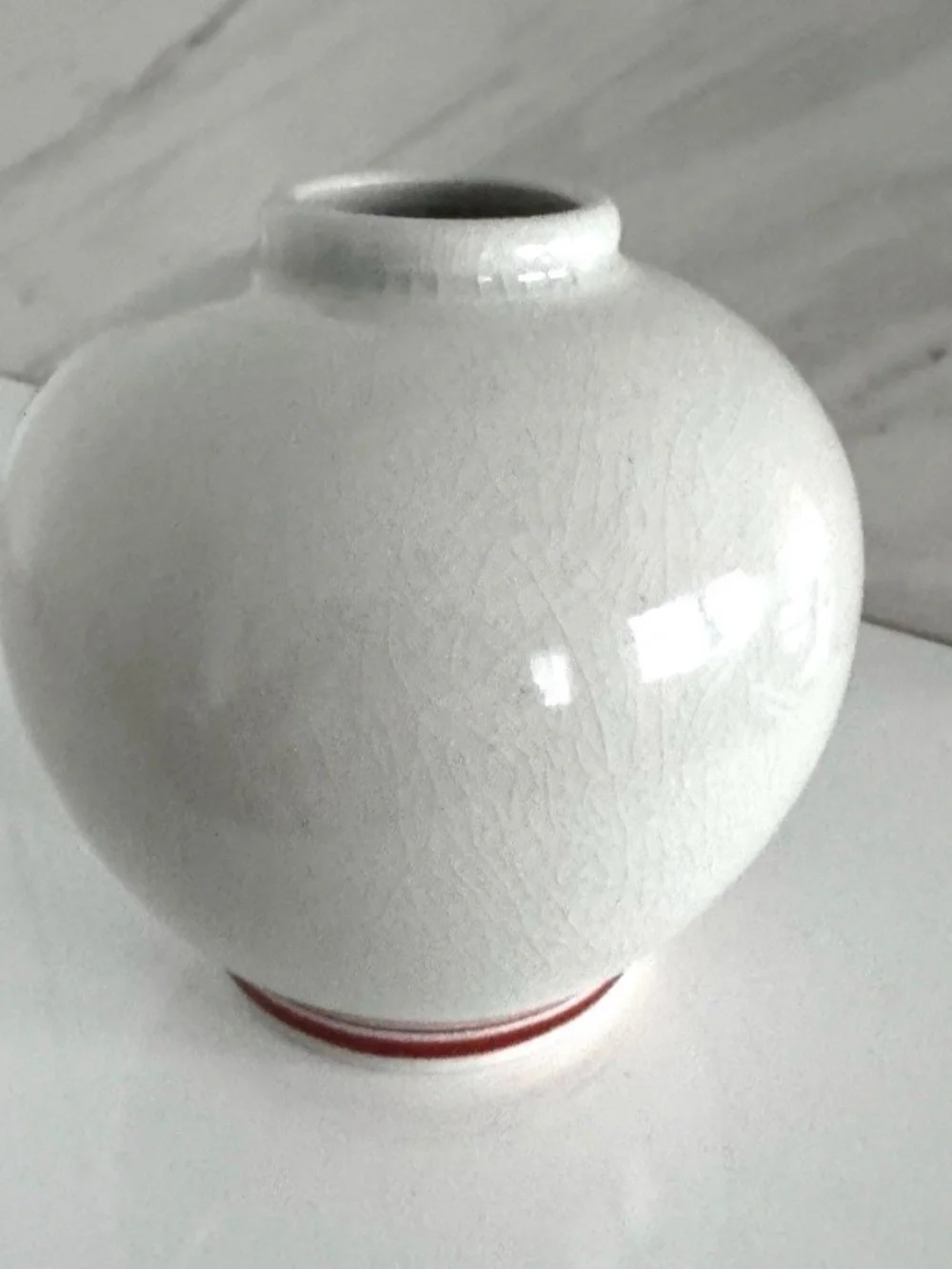 Vintage Kutani Vase Japanese Floral Porcelain Ikebana Shelf Decor Signed 4.5"H - Picture 4 of 10